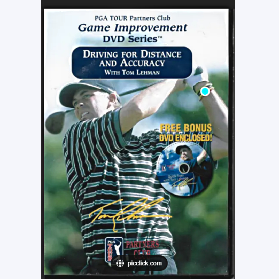 Primary image for Driving for Distance & Accuracy Golf Tips DVD PGA Tour Plus Free Bonus Rare DVD