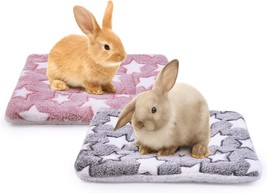 2 Pack Guinea Pig Bed Bunny Bed Pillow Mat for Hamsters Hedgehog Rabbit ... - £13.44 GBP