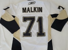 Evgeni Malkin Reebok CCM Pittsburgh Penguins Stitched Jersey Sz 48 - £100.66 GBP