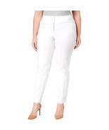 Alfani Women&#39;s Plus Size Slim Leg Tummy-Control Pants Bright White Size ... - $610.69 MXN