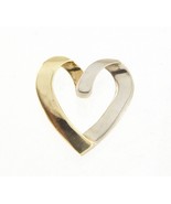 7/8&quot; Women&#39;s Charm 10kt Yellow and White Gold 440566 - €172,01 EUR