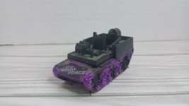 Hot Wheels Command unit Tank Purple Camo Night Force #486 loose - $3.03