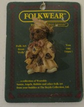 Boyds Bears &amp; Friends The Folkwear Collection Bailey The Graduate Pin - $5.88