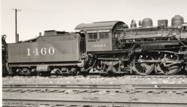 Atchison Topeka &amp; Santa Fe Railway Railroad ATSF #1460 4-4-2 Locomotive Photo - £9.58 GBP