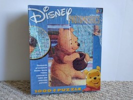 Disney Photomosaics WINNIE THE POOH 1000-Piece, 27&quot; x 20&quot; Jigsaw Puzzle NEW! - £24.14 GBP