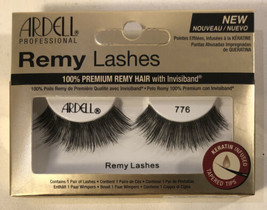 Ardell Professional 776 Remy Lashes False Eyelashes Black Premium Hair O... - $6.98
