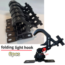 6pc/ dj light Clamp 100kg Load 360 Degree Folding Stage Light Hook Truss... - $176.24