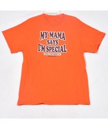 Mama Says I’m Special Bubba Gump Shrimp Co.  T-Shirt Size S Orange Charl... - $272.83 MXN