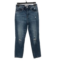 Daze Cropped Jeans Womens W26 Used Distressed - $19.80