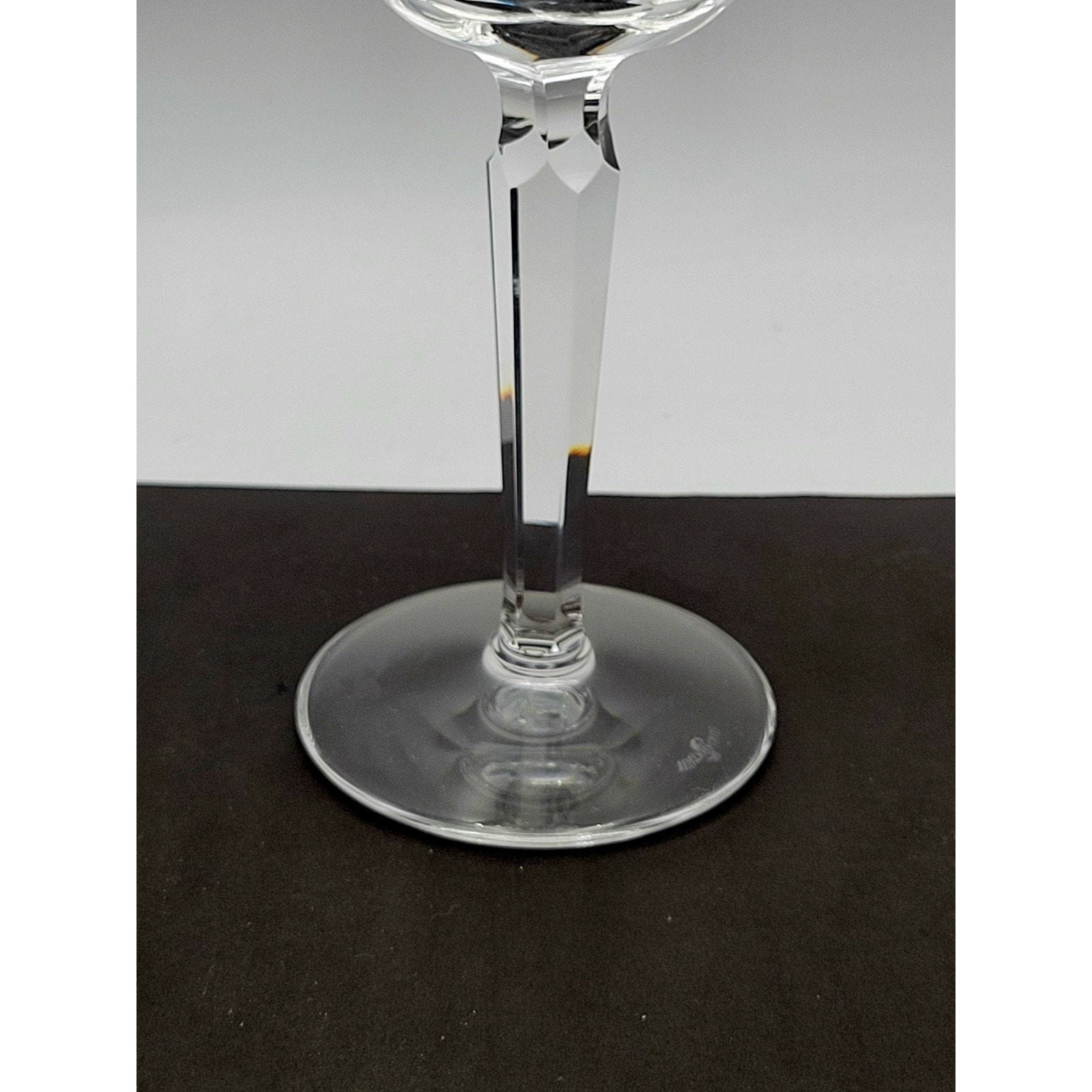Waterford Crystal Leana Wine Glass 7 3/4" Retired Vtg Discontinued Item image 9