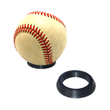 2 pc Baseball Display Stand, Mount, Holder, Trophy, Black, Qty. 2 Piece,... - £1.56 GBP