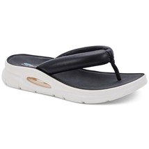 Aqua College Women Wedge Flip Flop Thong Sandals Amanda Size US 9M Black - £24.92 GBP