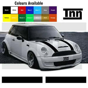 Bonnet Stripes For MINI One S Clubman Cooper Stickers Graphics Vinyl Dec... - $19.99