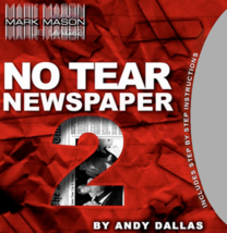 No Tear Newspaper 2 (Gimmick and Online Instructions) by Andy Dallas - Trick - £21.63 GBP