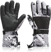 Unisex Waterproof Touchscreen Ski Gloves for Men Women, 3M Thinsulate Wi... - $298.23 MXN
