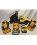 Lot Vintage Pressed Steel Construction Toy TONKA LOADER &amp; More - $98.01