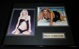 Kelly Carlson Signed Framed 16x20 Lingerie Photo Set JSA Nip Tuck - £98.62 GBP