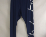 Shein Curve Women&#39;s Dark Blue Can Just Do Yourself Done Leggings Size 1XL - $13.57