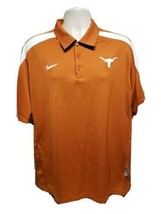 Nike Dri Fit University of Texas Long Horns Adult Orange XL Collared Shirt - $24.75