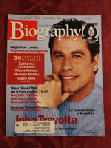 BIOGRAPHY Magazine April 2003 John Travolta William Petersen Doris Day - £7.61 GBP