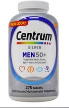 Centrum Men 50+ Multivitamin Tablet Age 50 and Older 275ct - £39.01 GBP