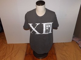 Doctor Who X II Mens Police box Tee T-shirt Small Gray - £6.38 GBP