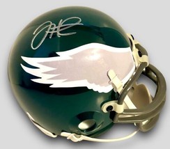 Jalen Hurts Autographed Signed Philadelphia Eagles Throwback Mini Helmet W Coa - £156.60 GBP