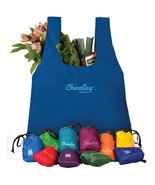 ChicoBag Original Compact Reusable Grocery Bag Tote - Attached Pouch &amp; C... - £7.83 GBP