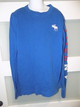 Abercrombie &amp; Fitch Kids Blue LS Shirt Size S Boy&#39;s - $18.89 CAD