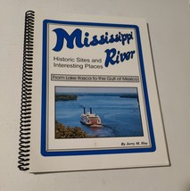 Mississippi River- Historical Sites and Interesting Places. Signed - $20.55