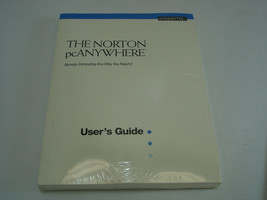 1991 Symantec Norton pcAnywhere User&#39;s Guide Resource Guide Book Softcover NOS - £13.44 GBP