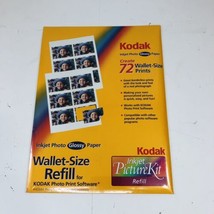 Kodak Wallet Size 2.25 X 3.5” Inkjet Photo Glossy Paper 72 Prints - £14.75 GBP