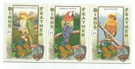 Birds Of A Feather 2021 Topps Allen &amp; Ginter Lot Of Five (5) Full Size Inserts - £6.04 GBP