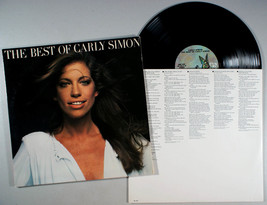 The Best of Carly Simon (1975) Vinyl • You&#39;re So Vain Anticipation Greatest Hits - £10.04 GBP