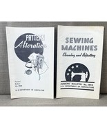 Vintage USDA Farmers’ Bulletins – Pattern Alteration &amp; Sewing Machine Cl... - $25.33 CAD