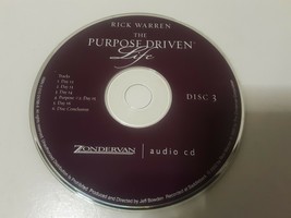 Rick Warren The Purpose Driven Life Disc 3 Audio CD Compact Disc NO CASE ONLY CD - $1.49