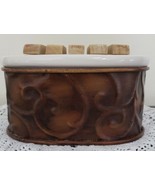Metal Bathtub Base w/Porcelain Top Soap Dish ~ 6.5&quot; wide x 4&quot; deep x 3.5... - €25,89 EUR