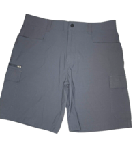 Orvis Tech Cargo Shorts Size 36 Nylon Stretch Fishing Outdoor 10&quot; Inseam Gray - £11.94 GBP