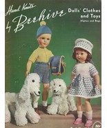 Hand Knit by Beehive Dolls&#39; Clothes &amp; Toys Booklet No. 146-1951-31 pages - $12.50