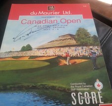 1991 Canadian Open Golf Program SIGNED Greg Norman + 4 more - £8.78 GBP
