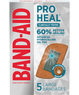 Brand Pro Heal Adhesive Bandages with Hydrocolloid Gel Pads, Large Clini... - £5.94 GBP