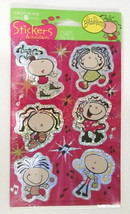 1999 American Greetings BUBBLEGUM Stickers  NOS Holo Girly Girl 2611797 - $5.50