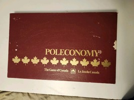 Vintage Poleconomy Board Game Rare Waddingtons Finance Game Of Canada Co... - $678.94 MXN
