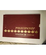 Vintage Poleconomy Board Game Rare Waddingtons Finance Game Of Canada Co... - $665.27 MXN
