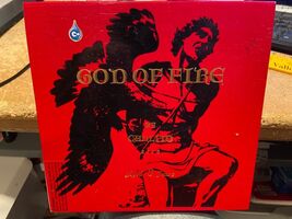 2 God Of Fire Red Empty Cigar Boxes (Churchill/Robusto) 2018-2019 Pre-Ow... - $14.99