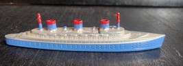 TOOTSIETOY VINTAGE WWII 1027 TRANSPORT SHIP NAVY DIECAST ORIGINAL 6&quot; USA... - $31.84