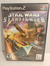 Sony Playstation 2 Star Wars Starfighter 2002 PS2 Tested - £7.39 GBP
