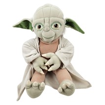 Star Wars Yoda Stuffed Animal Plush Character Pillow Toy 17&quot; - £19.61 GBP