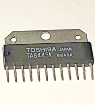 Toshiba TA8445K Integrated Circuit • Power Amplifier for Deflection Circuit - $3.43