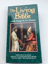The Living Bible un Walk Throughthe Nuevo Testament Thirty Piezas Plata VHS Vol - £7.89 GBP